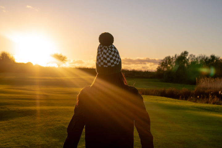 Ladies winter golf hat Lost Golf