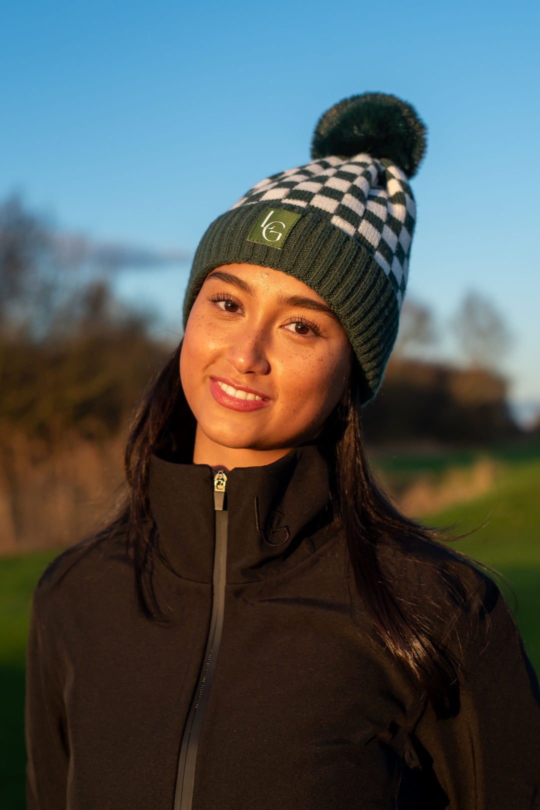 Ladies winter golf hat Lost Golf