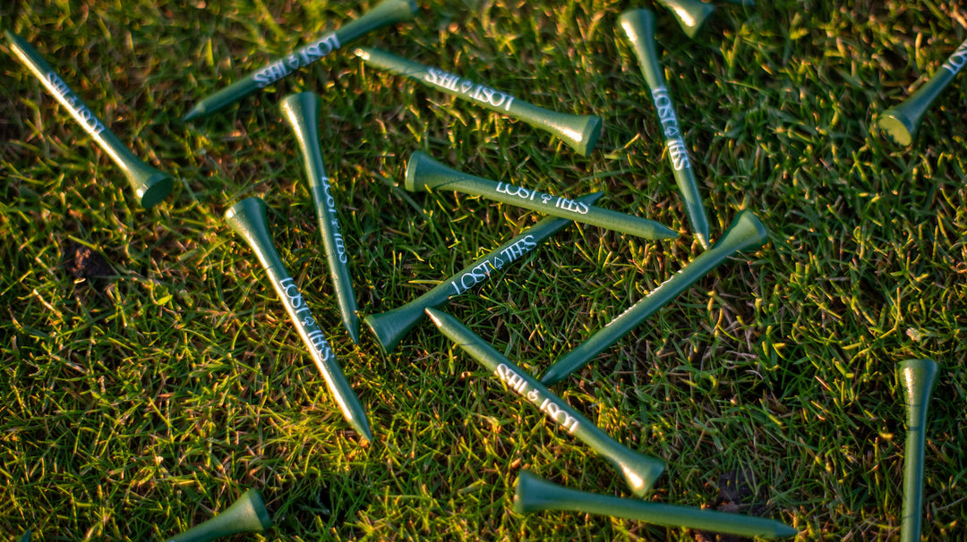 Bamboo golf tees Lost Golf